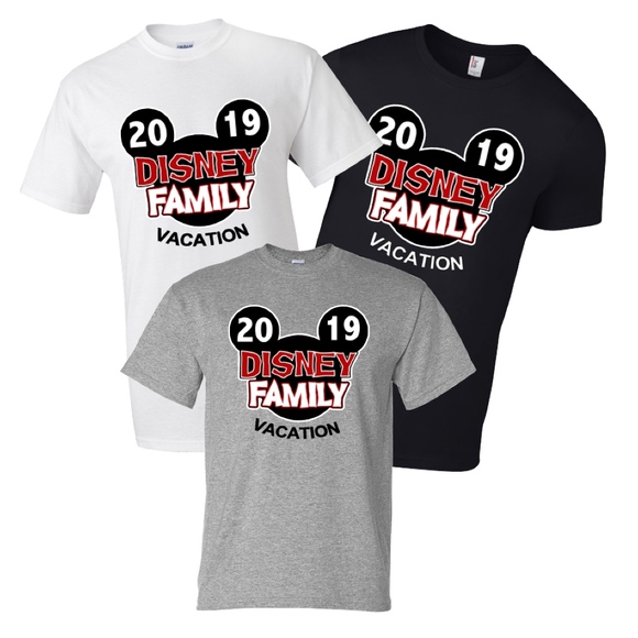 Disney Family Vacation T-shirts - Picture 1 of 3